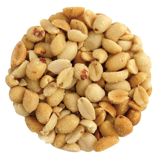 Roasted Salted Blanched Peanuts Snack - 10 LB