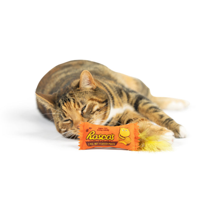 Roscos Fluffer Puffs Cat Toy - Dog.Dog.Cat.