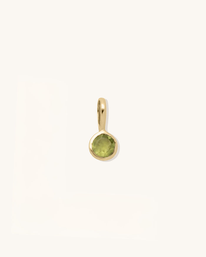Round Bezel Pendant