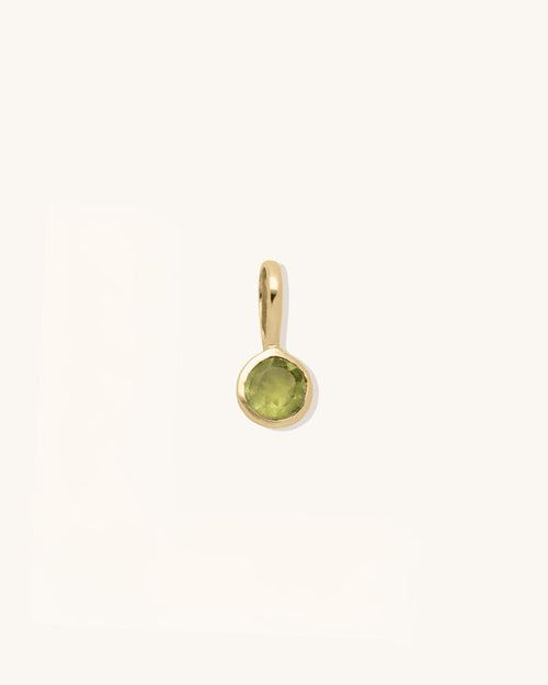 Round Bezel Pendant
