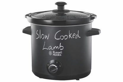 Russell Hobbs 3.5L Chalk Board Slow Cooker - Black | 24180
