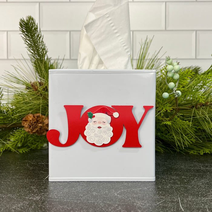 Santa w/ Holly Magnet