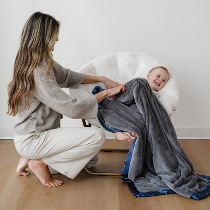 Navy Twinkle Star