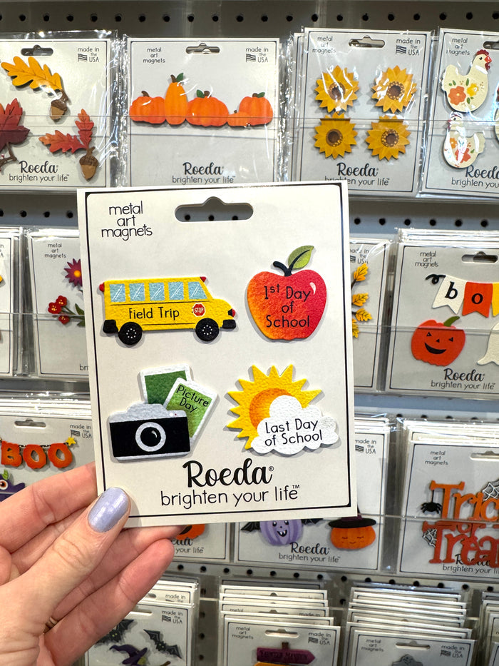 School Days Calendar Magnets S/4