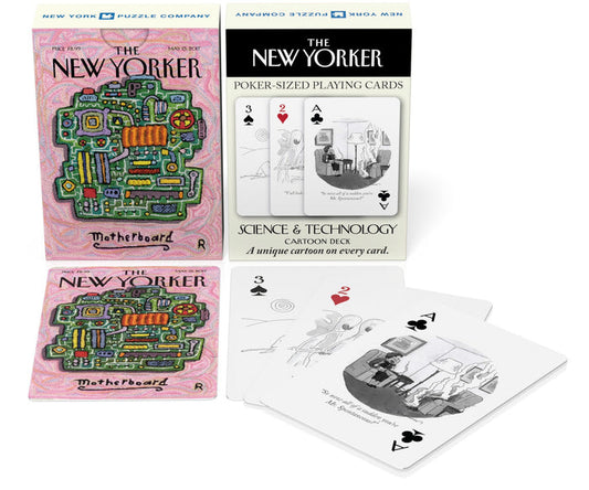 Science Cartoons Playing Cards Image 1
