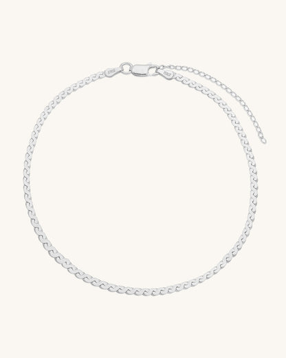 Serpentine Chain Anklet