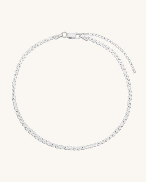 Serpentine Chain Anklet