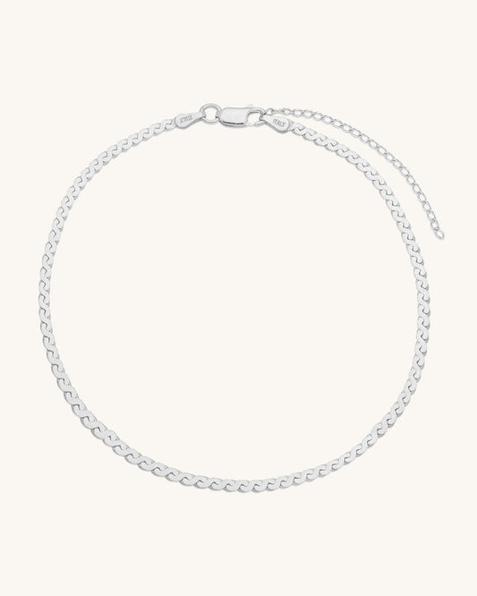 Serpentine Chain Anklet