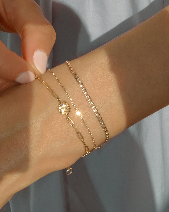 Shell Connector Bracelet