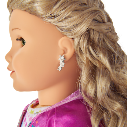 Shooting Stars Earring Set for 18-Inch Dolls