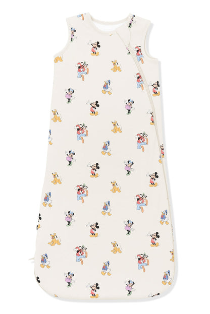 Sleep Bag with Mickey Mouse and Friends print on an oat background