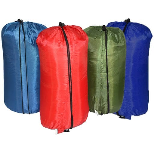 SLEEPING BAG W/DRAWSTRING BAG 1.9M ASSORTED, DURABLE, COMFORTABLE AND PERFECT FOR CAMPING - 20015658 Pie's Variety Store