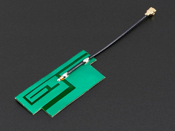 Slim Sticker-type GSM/Cellular Quad-Band Antenna - 3dBi uFL by The Pi Hut - The Pi Hut