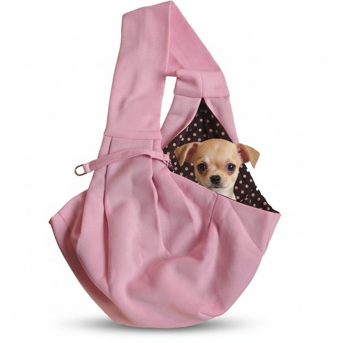 Close-up Detail of Pet Sling Carrier