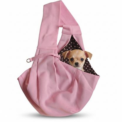 Close-up Detail of Pet Sling Carrier