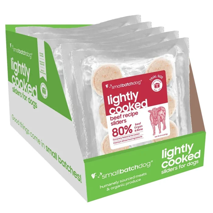 Small Batch Lightly Cooked Beef – Premium Quality, Carefully Prepared - Dog.Dog.Cat.