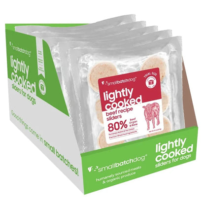 Small Batch Lightly Cooked Beef – Premium Quality, Carefully Prepared - Dog.Dog.Cat.