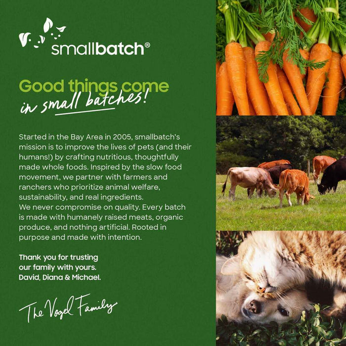 Small Batch Lightly Cooked Lamb Dog Food - Premium Quality - Dog.Dog.Cat.