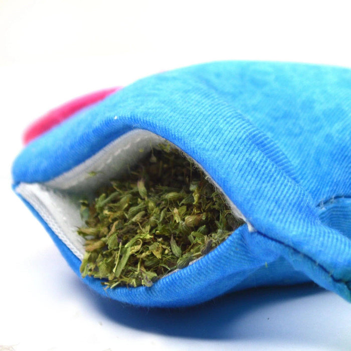 SmarterPaw | Meowijuana & Doggijuana - Meowijuana® Get Silly Blue Blob Refillable Cat Toy - Dog.Dog.Cat.