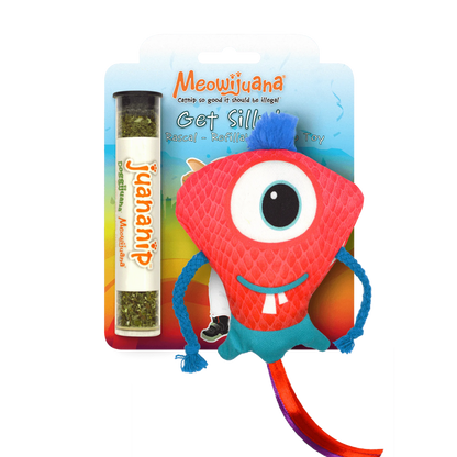SmarterPaw | Meowijuana & Doggijuana - Meowijuana® Get Silly Ruby Rascal Refillable Cat Toy - Dog.Dog.Cat.