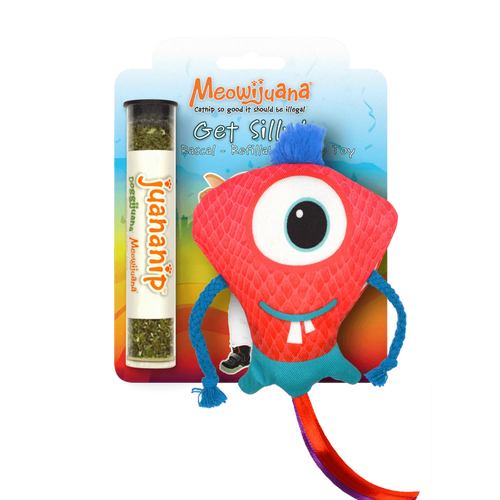 SmarterPaw | Meowijuana & Doggijuana - Meowijuana® Get Silly Ruby Rascal Refillable Cat Toy - Dog.Dog.Cat.