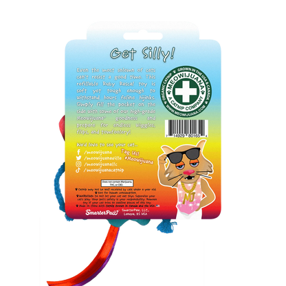 SmarterPaw | Meowijuana & Doggijuana - Meowijuana® Get Silly Ruby Rascal Refillable Cat Toy - Dog.Dog.Cat.
