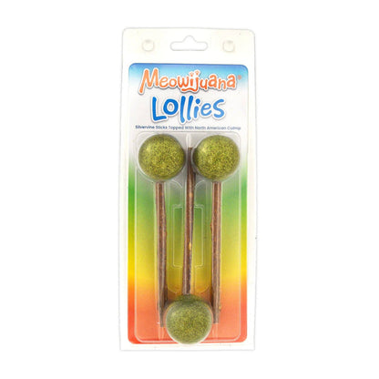 SmarterPaw | Meowijuana & Doggijuana - Meowijuana® Lollies - Silvervine Sticks With Catnip - Dog.Dog.Cat.