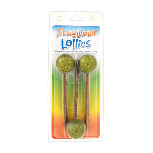 SmarterPaw | Meowijuana & Doggijuana - Meowijuana® Lollies - Silvervine Sticks With Catnip - Dog.Dog.Cat.