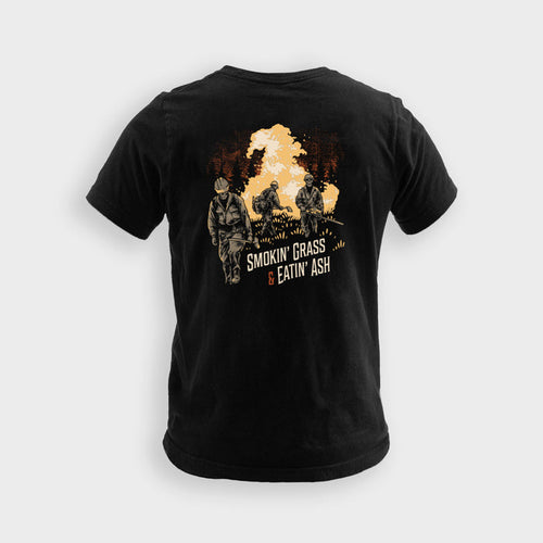 Smokin' Grass & Eatin' Ash - Tee