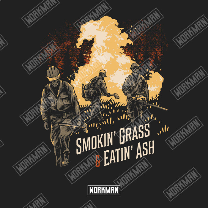Smokin' Grass & Eatin' Ash - Tee