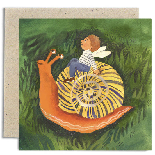 Snail Fairy Card