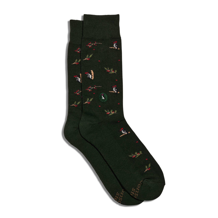 Socks that Protect Woodpeckers: Medium