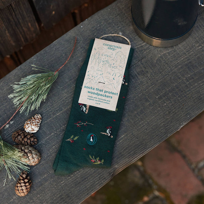 Socks that Protect Woodpeckers: Medium