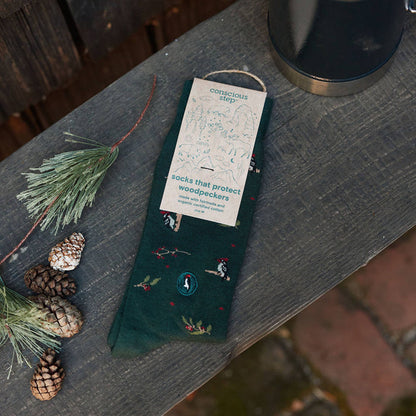 Socks that Protect Woodpeckers: Medium