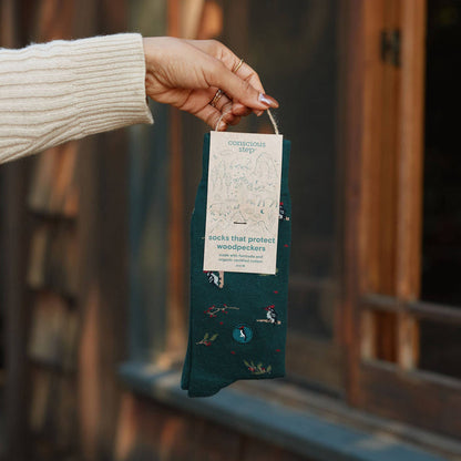 Socks that Protect Woodpeckers: Medium