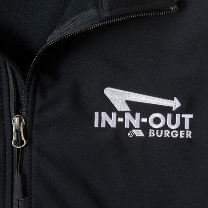 logo on SOFT SHELL JACKET