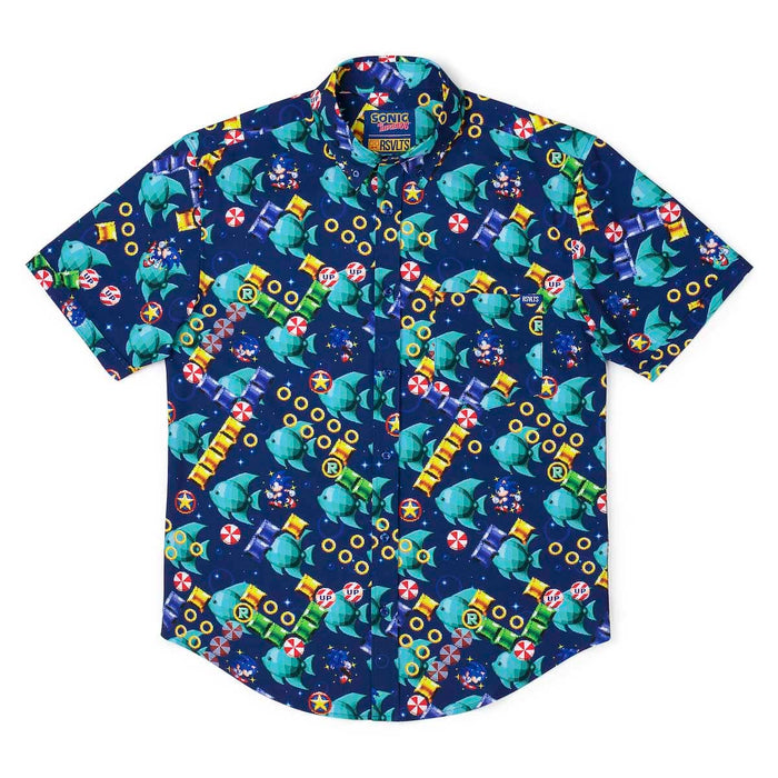 RSVLTS Sonic Short Sleeve Shirt Sonic "Spinning Maze Mayhem" – KUNUFLEX Short Sleeve Shirt Sonic "Spinning Maze Mayhem" – KUNUFLEX Short Sleeve Shirt