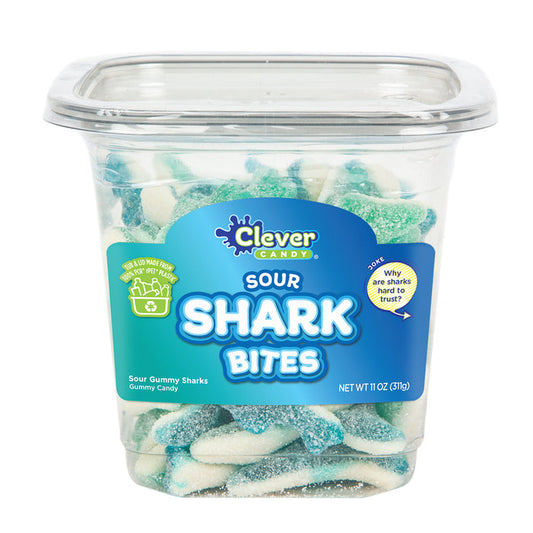 Sour Shark Bites Gummy Candy - 12 Count