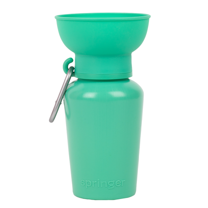 Dog Travel Water Bottle, 20oz, Flip Silicone - Dog.Dog.Cat.
