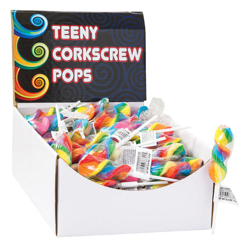 Squire Boone Teeny Corkscrew Lollipops - 36 Count 0.4 OZ