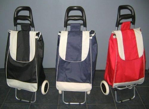 STANDA Canvas Shopping Cart with Pocket - ZR111B