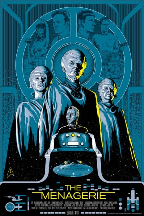 Star Trek Menagerie  Mike Saputo poster