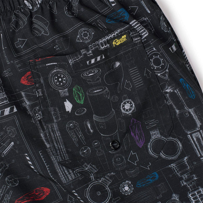 RSVLTS Star Wars Hybrid Shorts Star Wars™ "Saber Schematics" – Hybrid Shorts Star Wars™ "Saber Schematics" – Hybrid Shorts