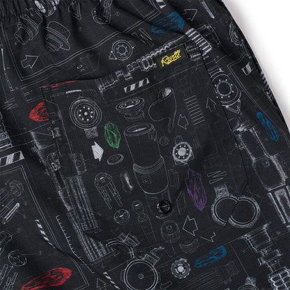 RSVLTS Star Wars Hybrid Shorts Star Wars™ "Saber Schematics" – Hybrid Shorts Star Wars™ "Saber Schematics" – Hybrid Shorts