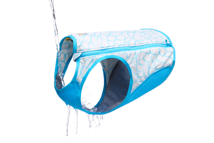Swamp Cooler Zip™ Cooling Dog Vest Lightweight, form fitting - Dog.Dog.Cat.