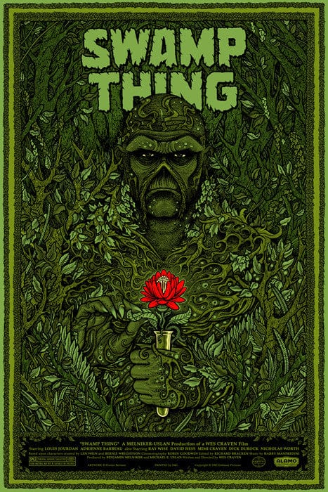 Swamp Thing Florian Bertmer poster