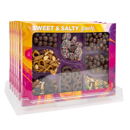 Sweet and Salty Snacks Charcuterie Board - 6 Count
