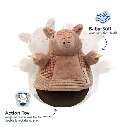 Tall Tails Plush Rolly Polly Armadillo 9" - Dog.Dog.Cat.