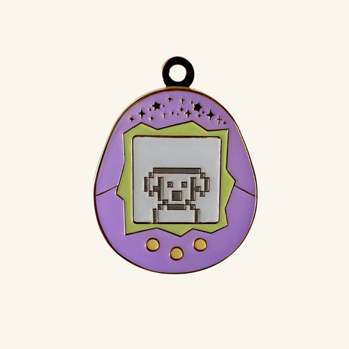 Tamagotchi Dog Pet ID Tag - Dog.Dog.Cat.