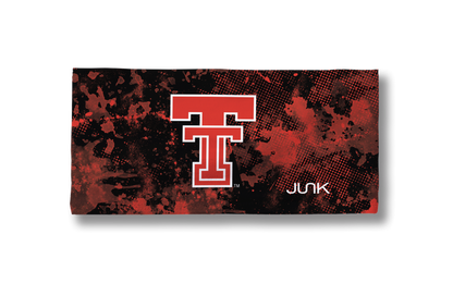 Texas Tech University: Grunge Black Big Bang Lite Headband - View 3